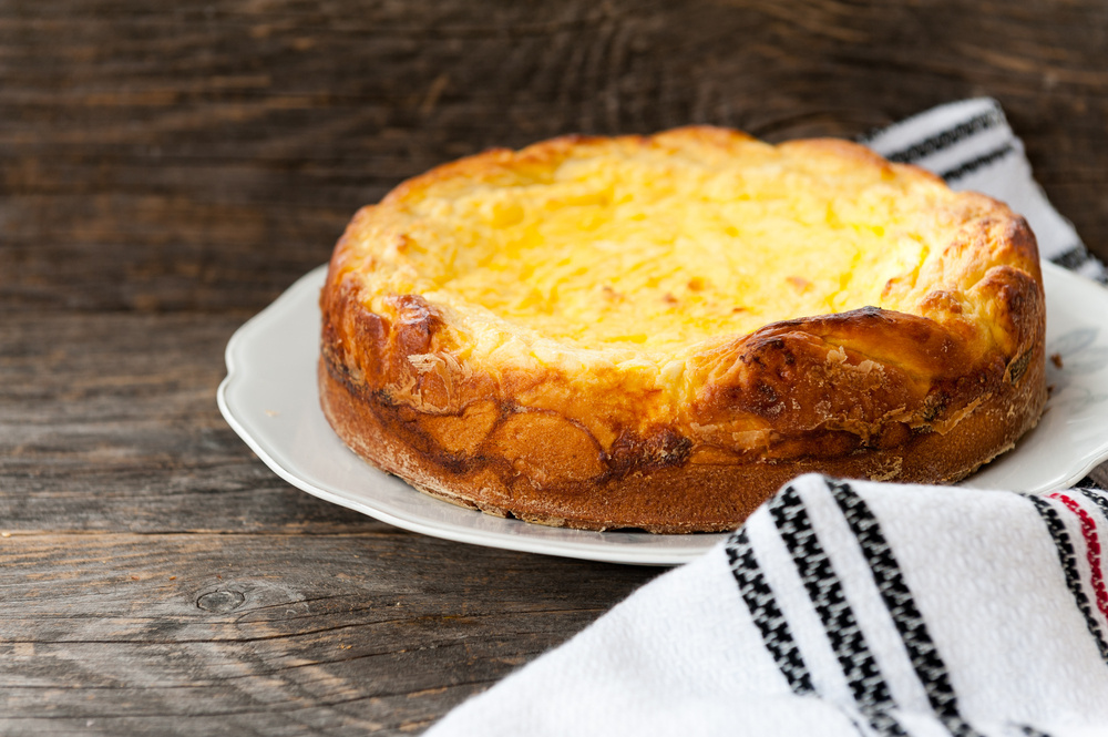 Bolo de queijo parmesão da Zina