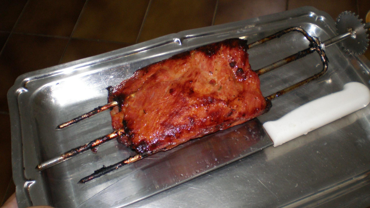 Costela de porco ao forno