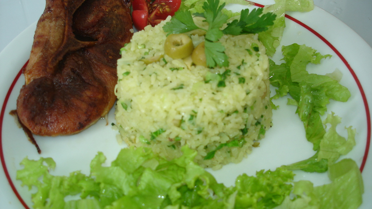 Arroz verde