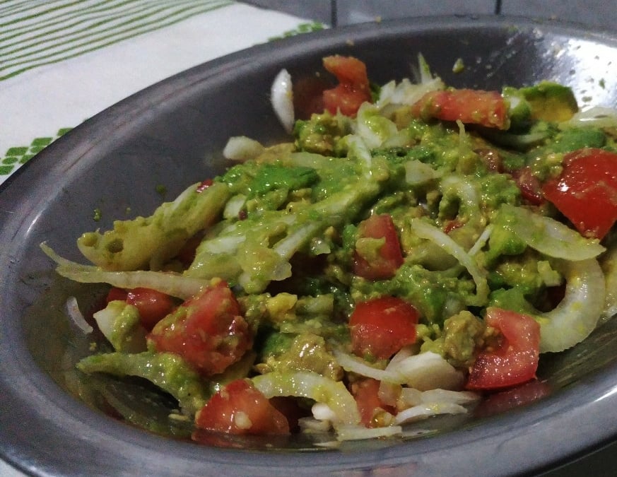 Salada de abacate