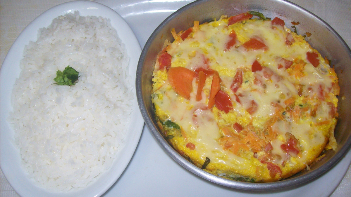 Souflé tipo omelete