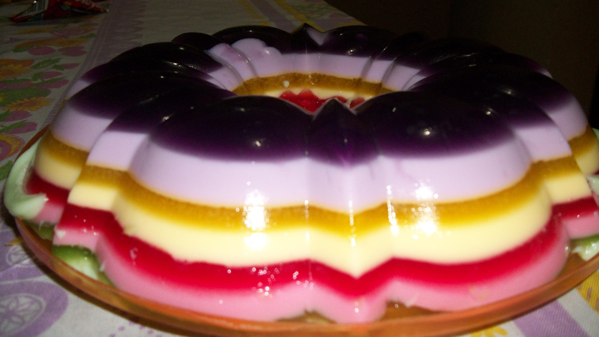 Arco-Iris de Gelatina