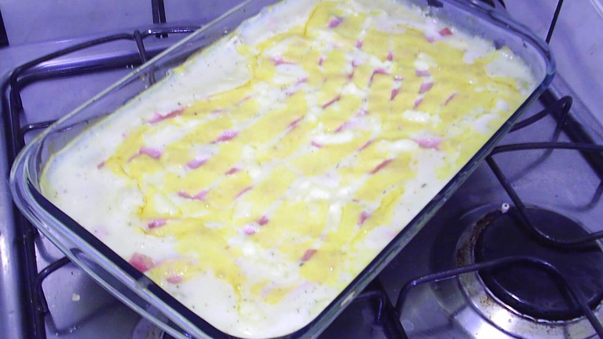 Filé de peixe da Vânia no molho banco