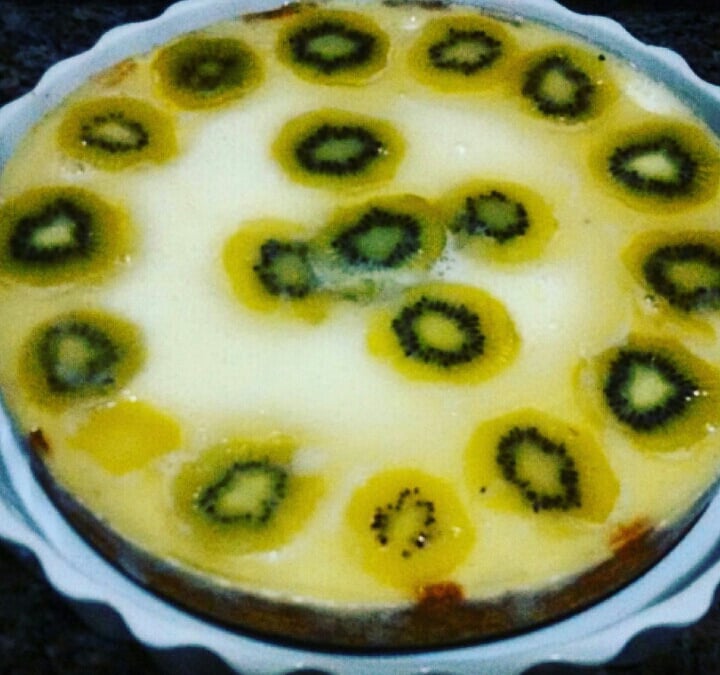 Torta mousse de kiwi