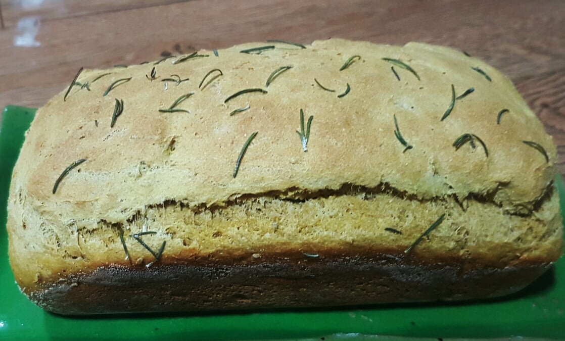 Pão de abóbora integral