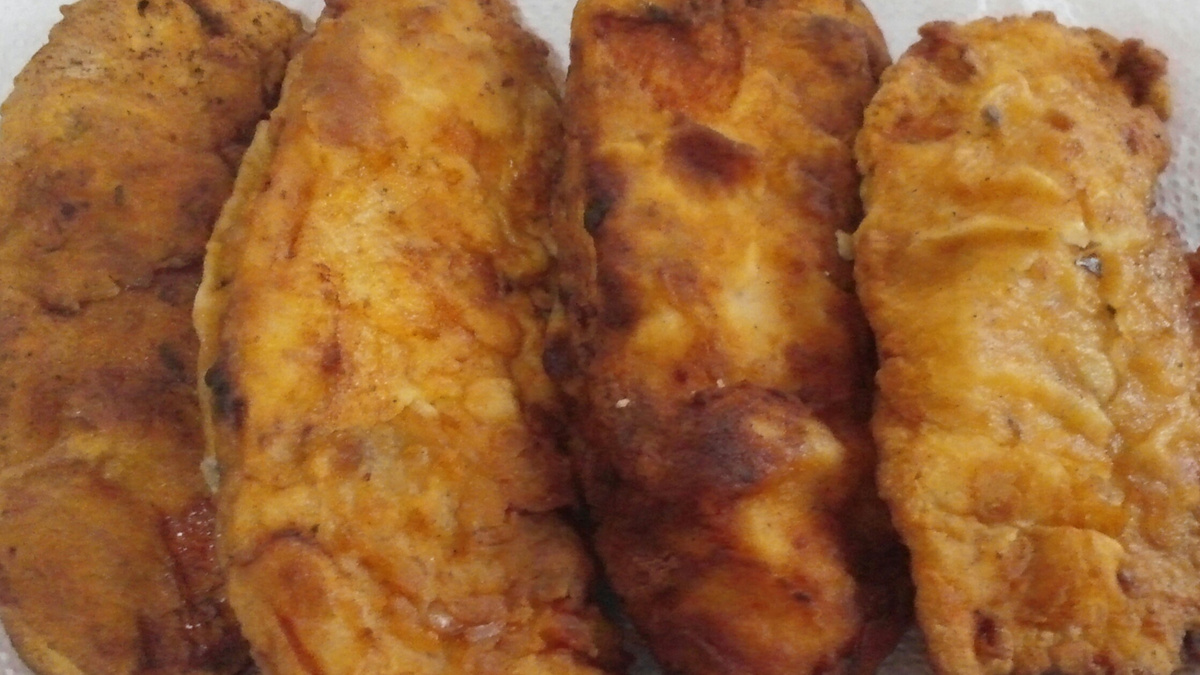 Filé de frango à milanesa
