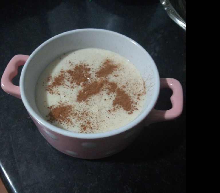 Mingau de aveia cremoso