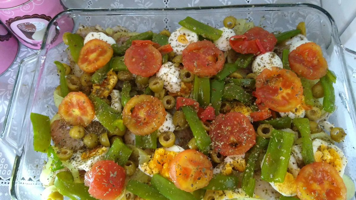 Peixelhoada filé de peixe com batatas