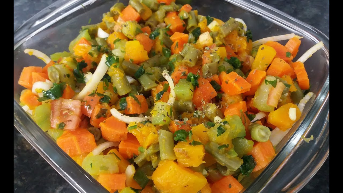 Salada cozida completa