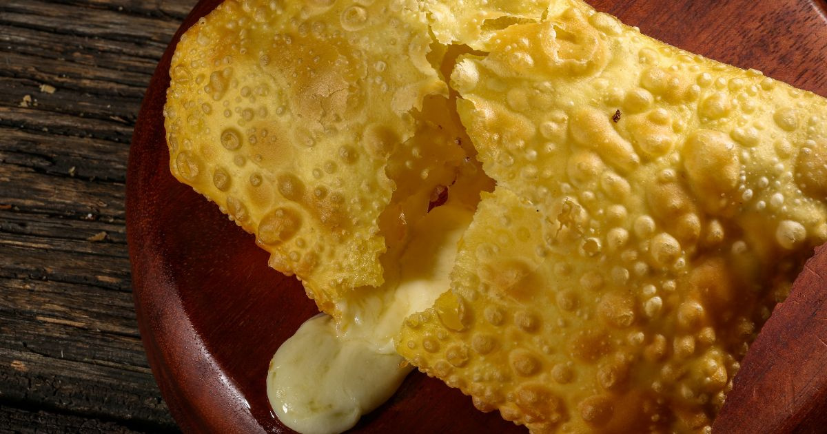 Massa de pastel de feira profissional