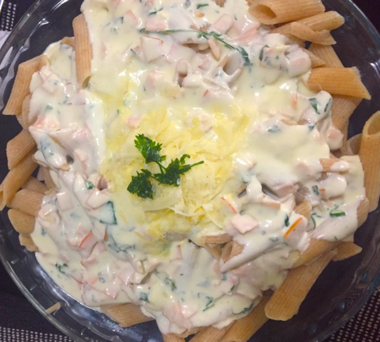 Penne ao molho Gorgonzola