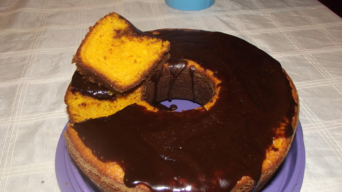 Bolo de cenoura