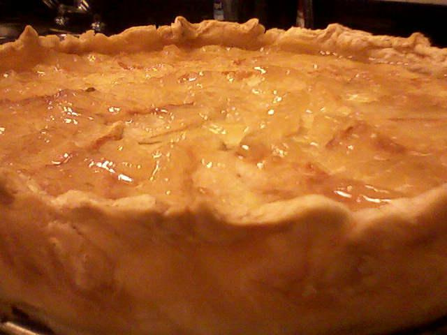 Torta de Maçã com Creme