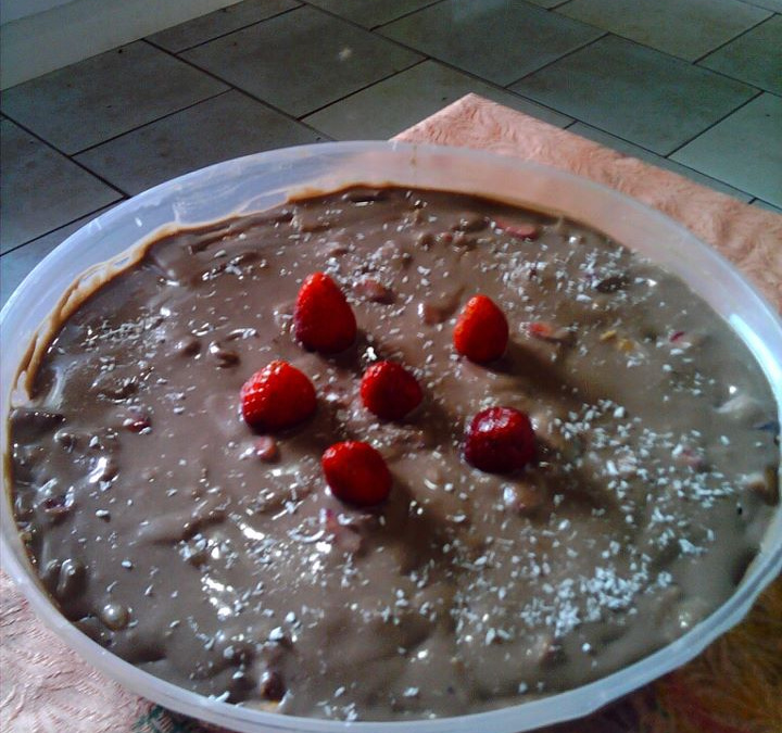 Torta de bolacha muito fácil
