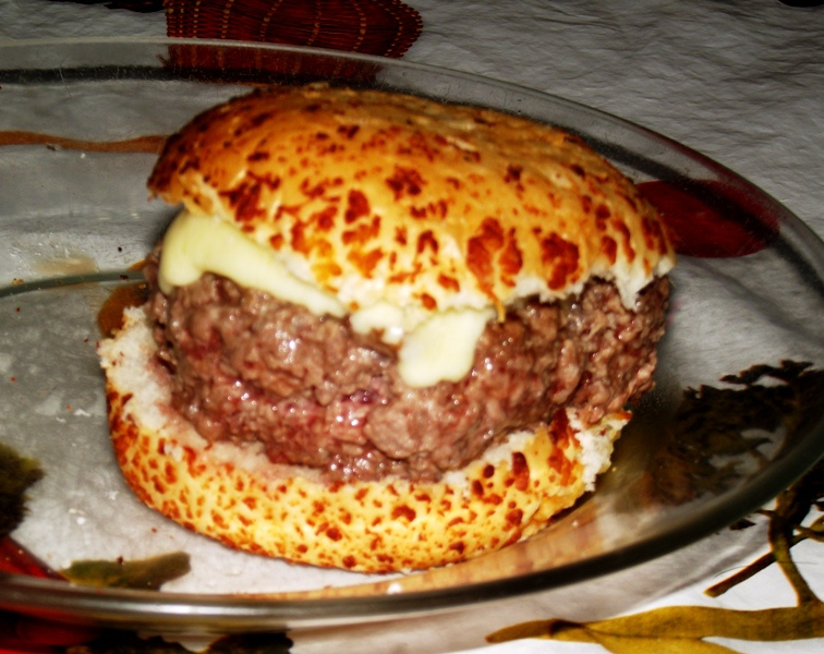 Hambúrguer caseiro do Betão