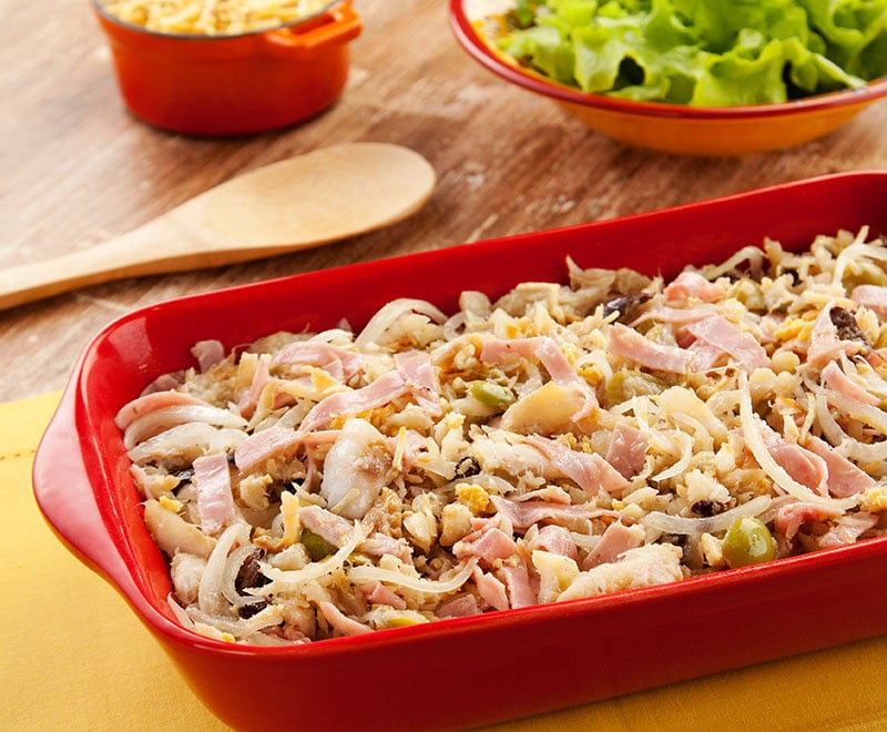 Bacalhau nunca chega