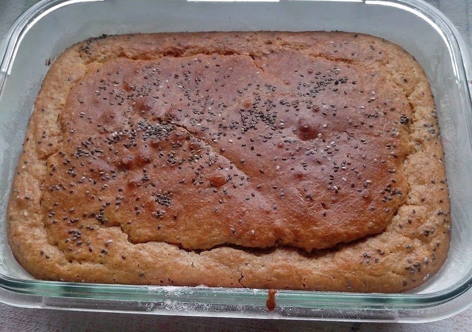Pão integral de liquidificador
