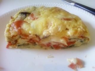 Omelete de berinjela