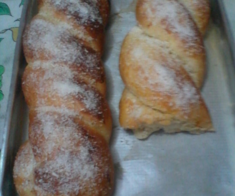 Pão caseiro simples (pão sovado)