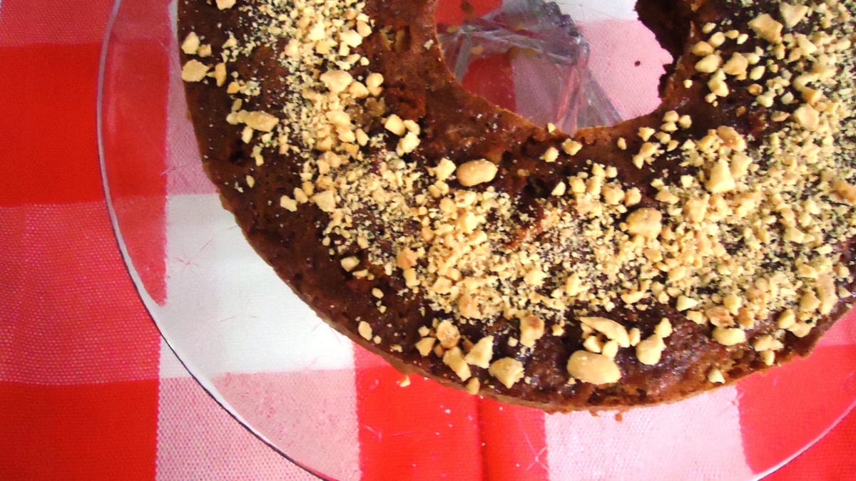 Bolo de açúcar mascavo