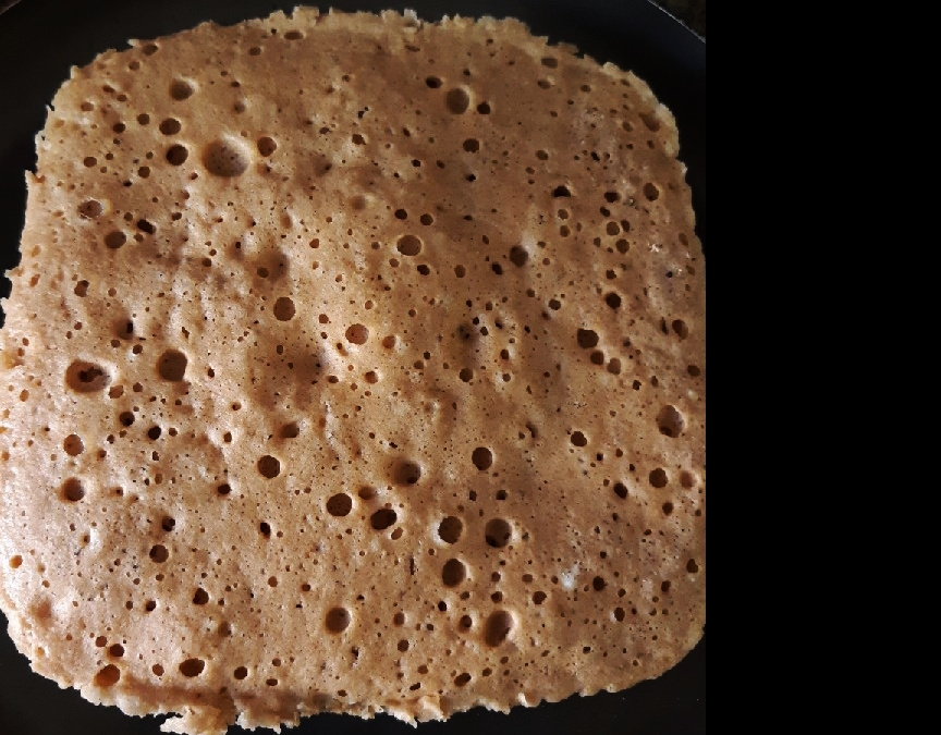 Pão de micro-ondas (110 kcal)