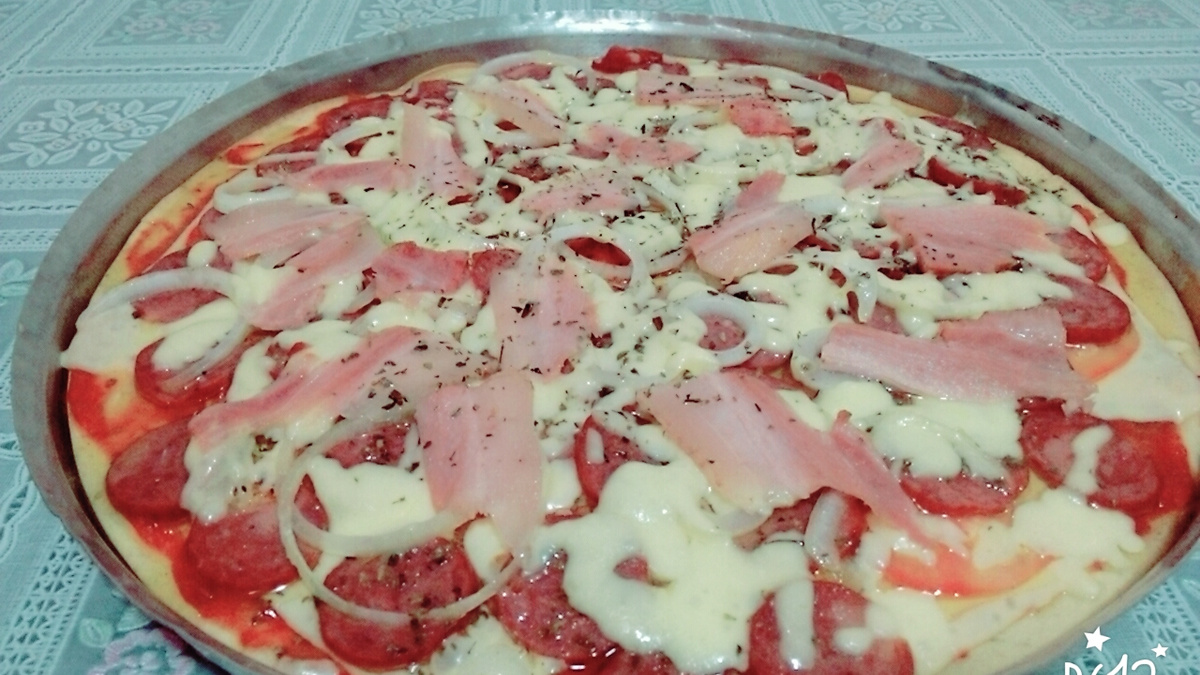 Pizza de liquidificador