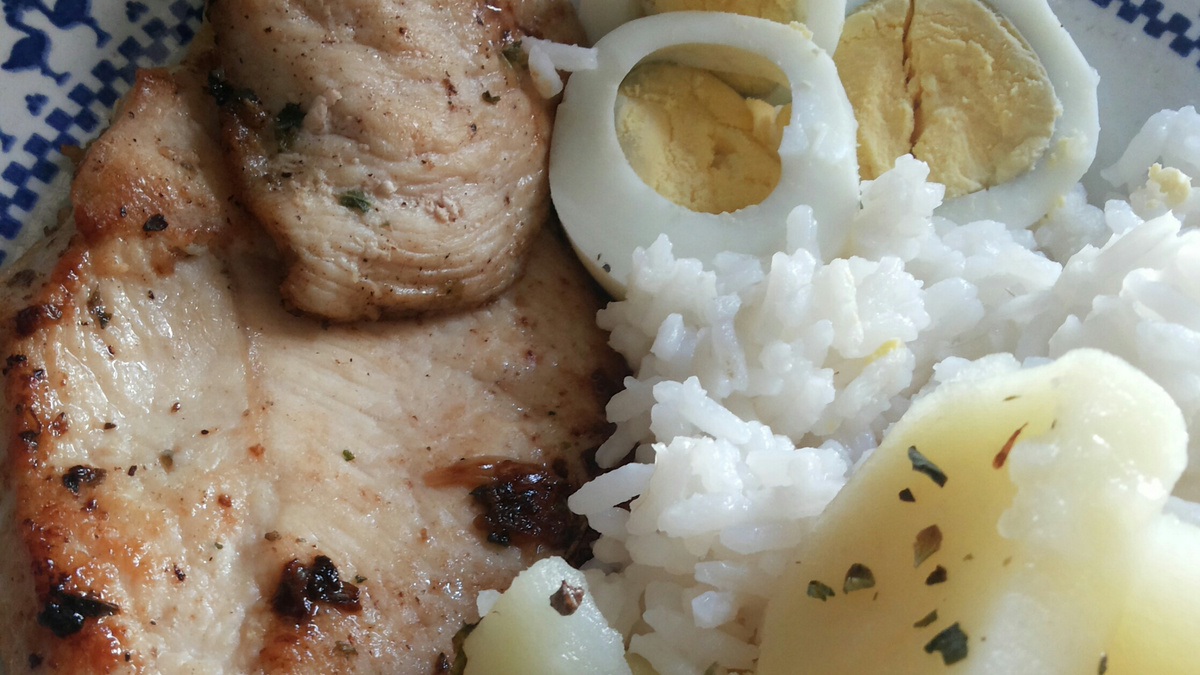 Filé de frango grelhado