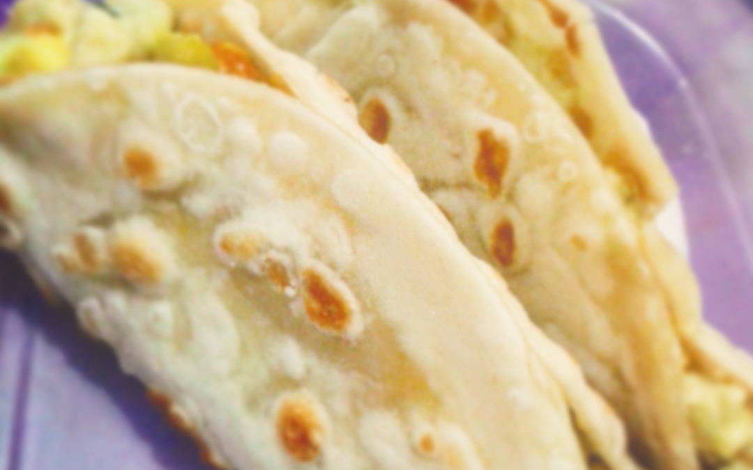 Tacos mexicanos vegetarianos