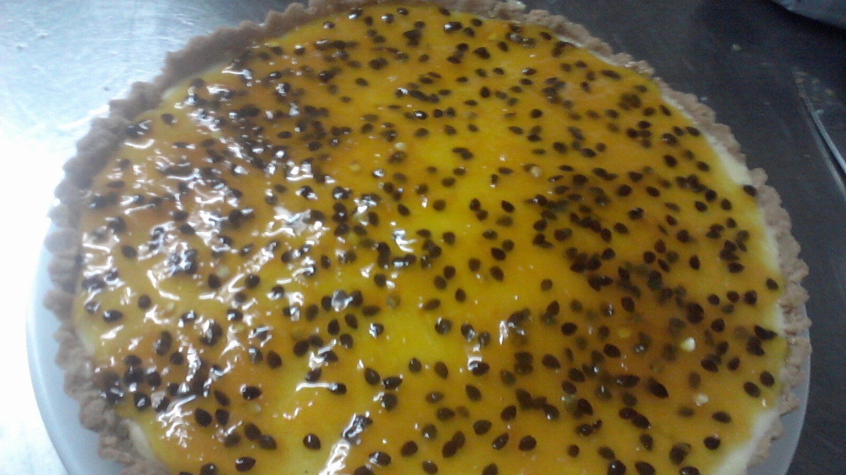 Torta de maracujá