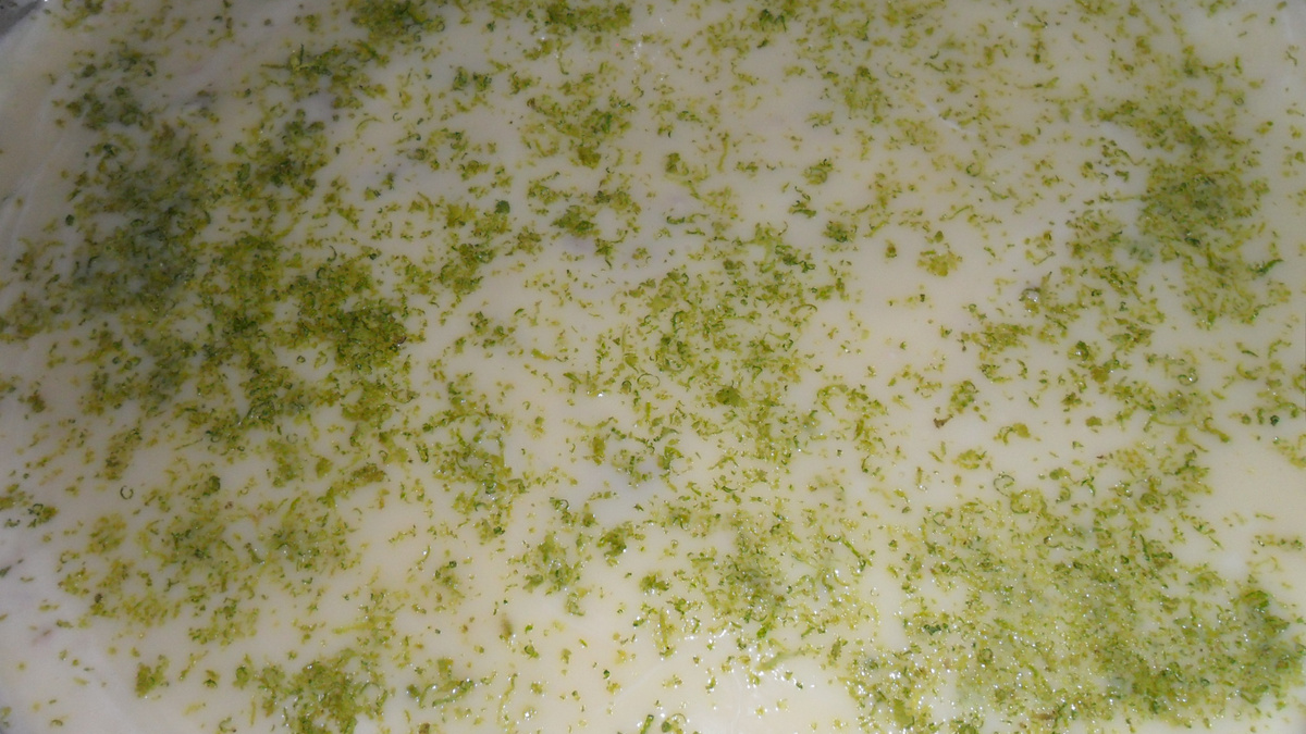 Torta de limão, tipo sorvete !