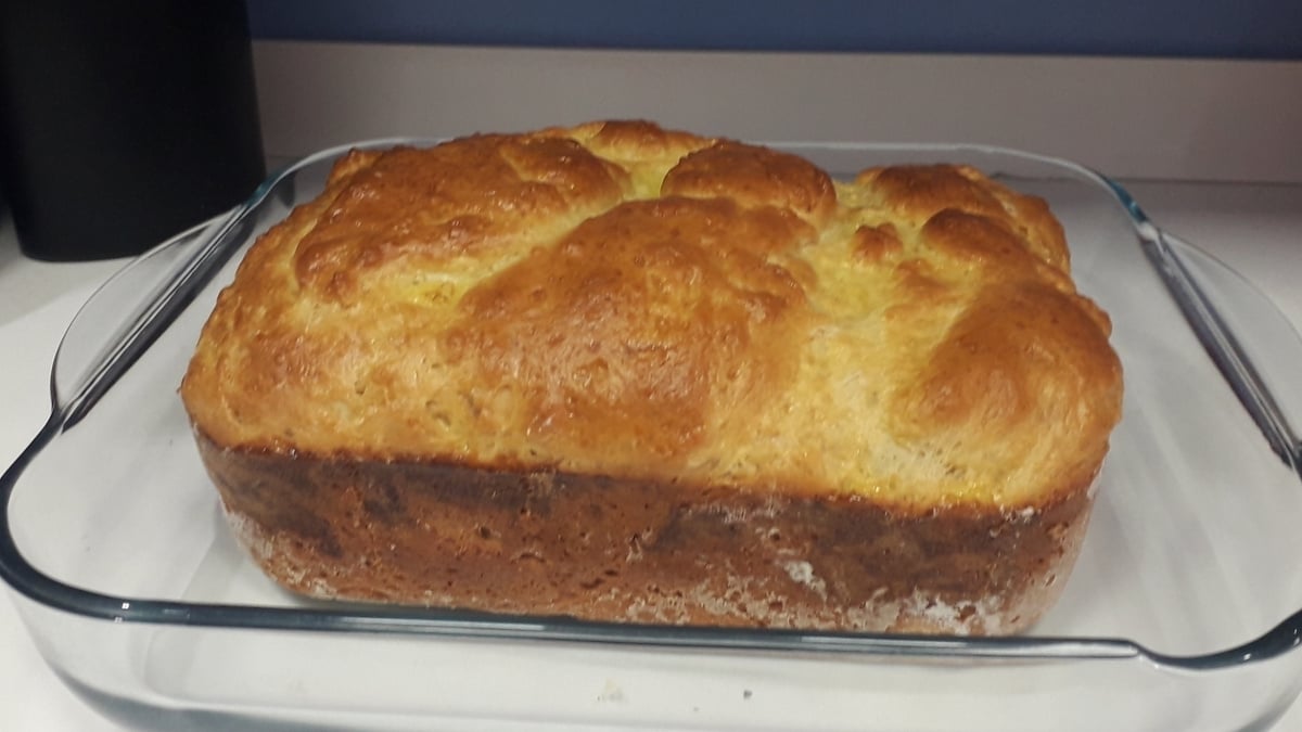 Pão sem sovar