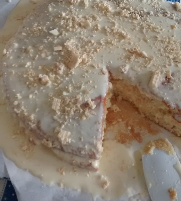 Bolo de limão com iogurte