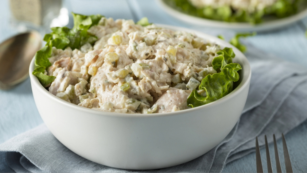 Salpicão de frango com creme de leite