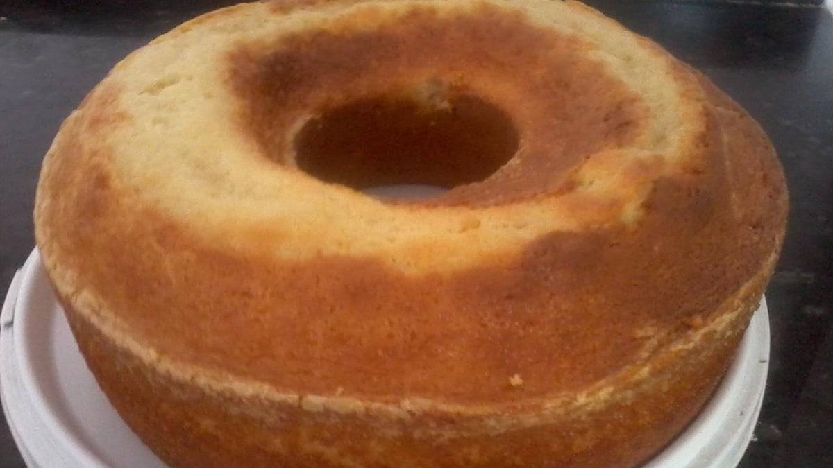 Bolo de iogurte natural