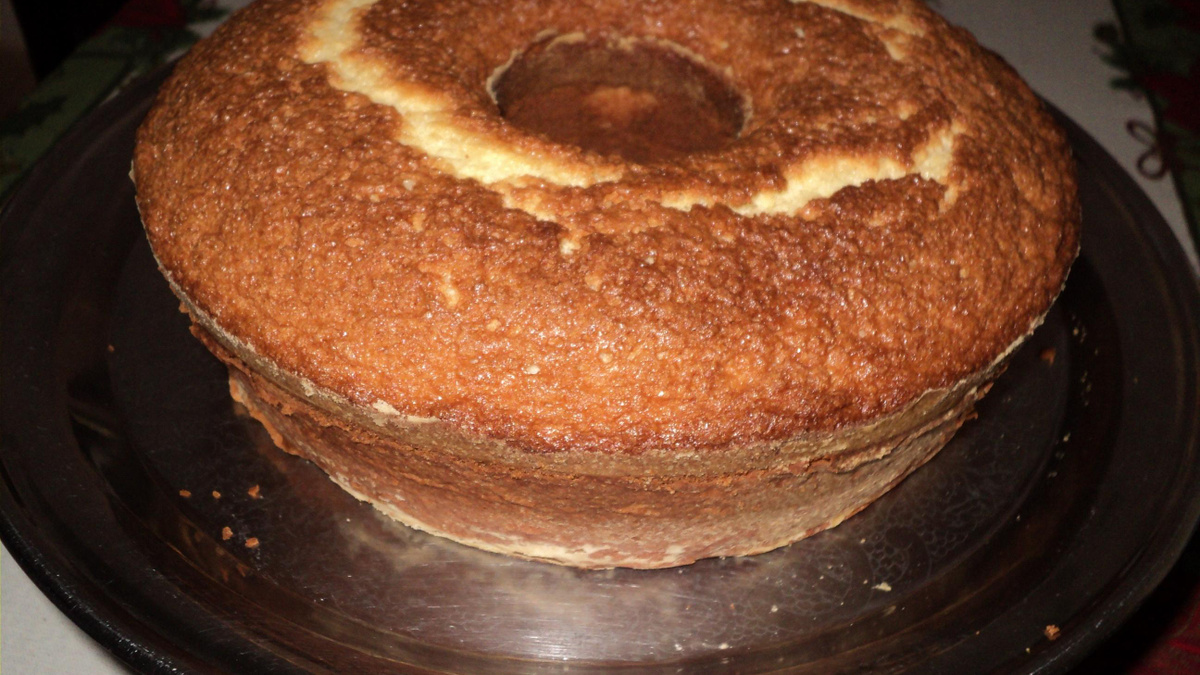 Bolo fofinho de maracujá