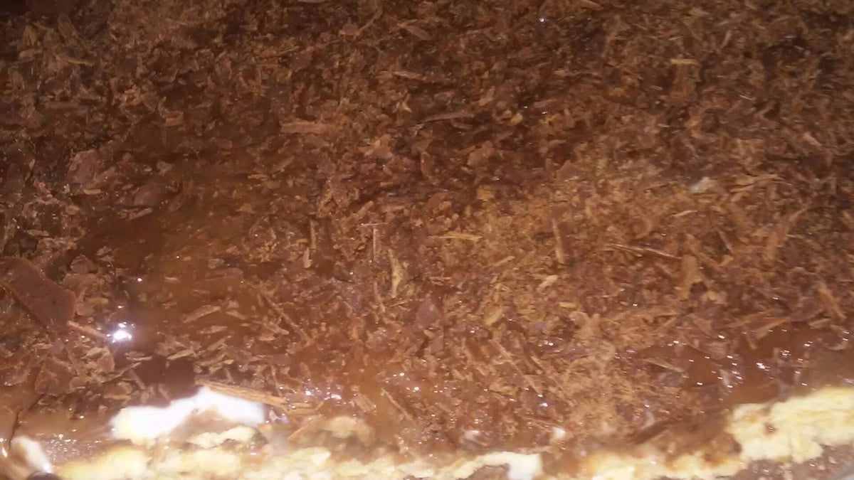 Pavê de chocolate simples