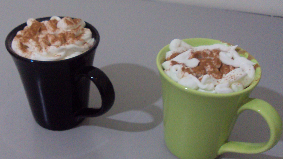 Chocolate quente cremoso
