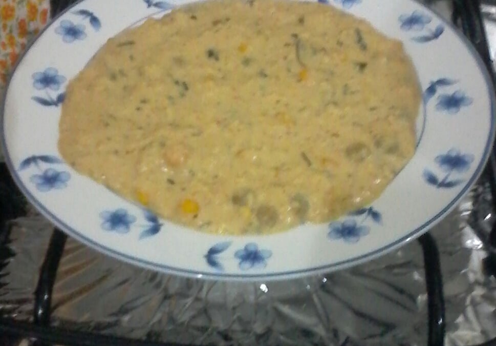 Creme de galinha