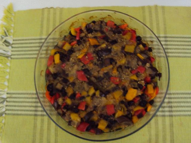 Berinjela tricolor