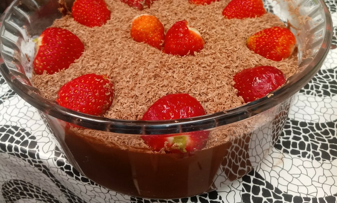 Mousse de chocolate express