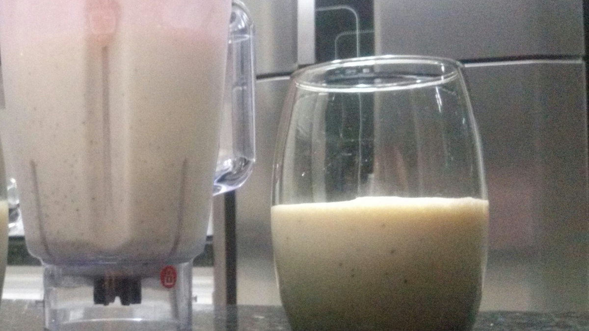 Vitamina de maracujá