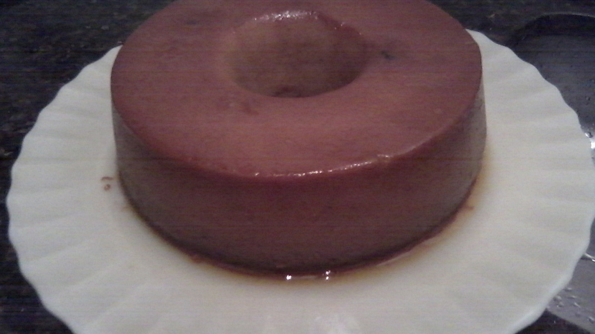 Pudim de beira de pão de forma (sem ovo)