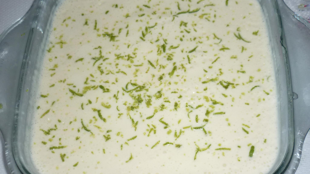Mousse de limão da Gaby