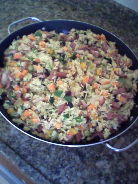 Arroz de churrasco
