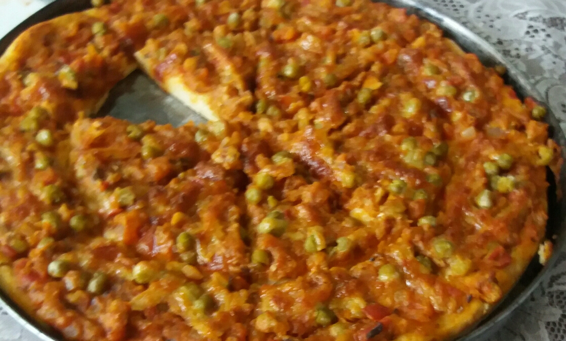 Pizza de sardinha da Ale