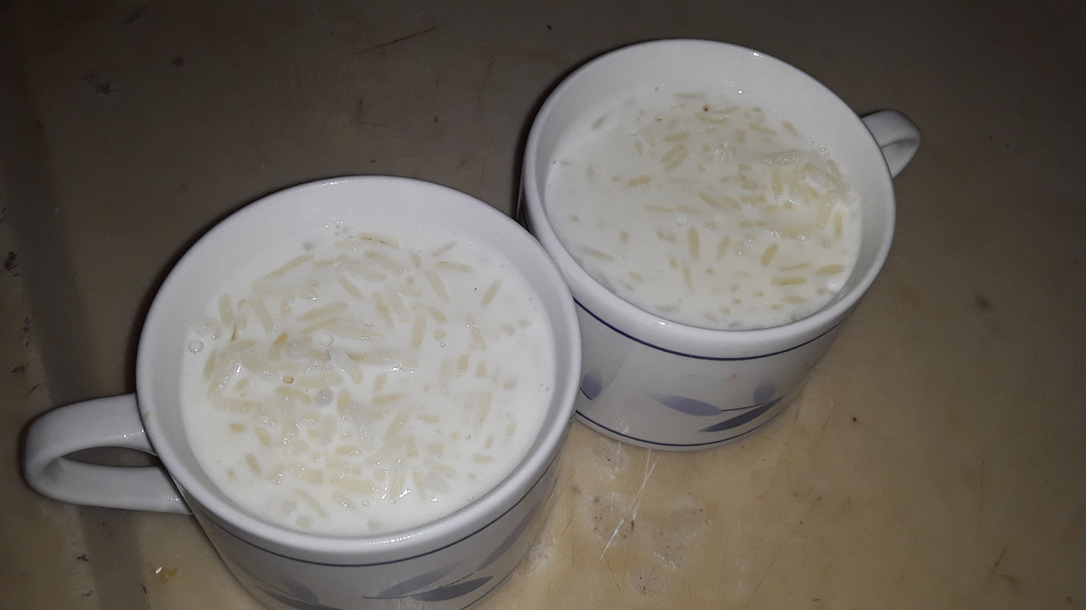 Arroz doce cremoso