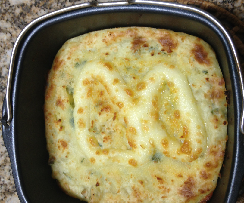 Torta salgada de aipim