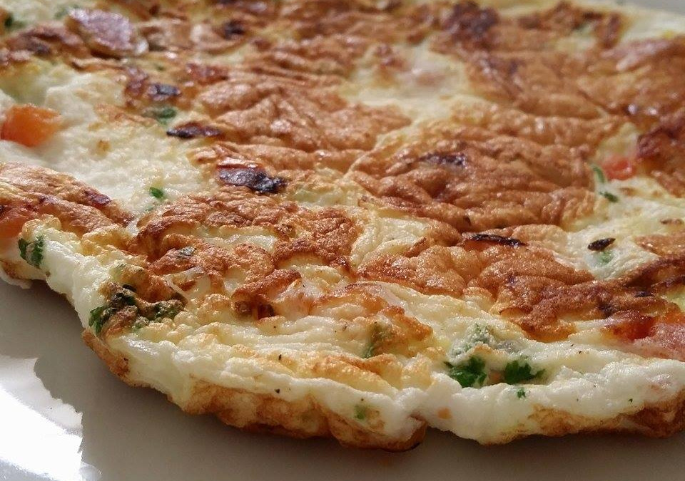 Omelete de claras