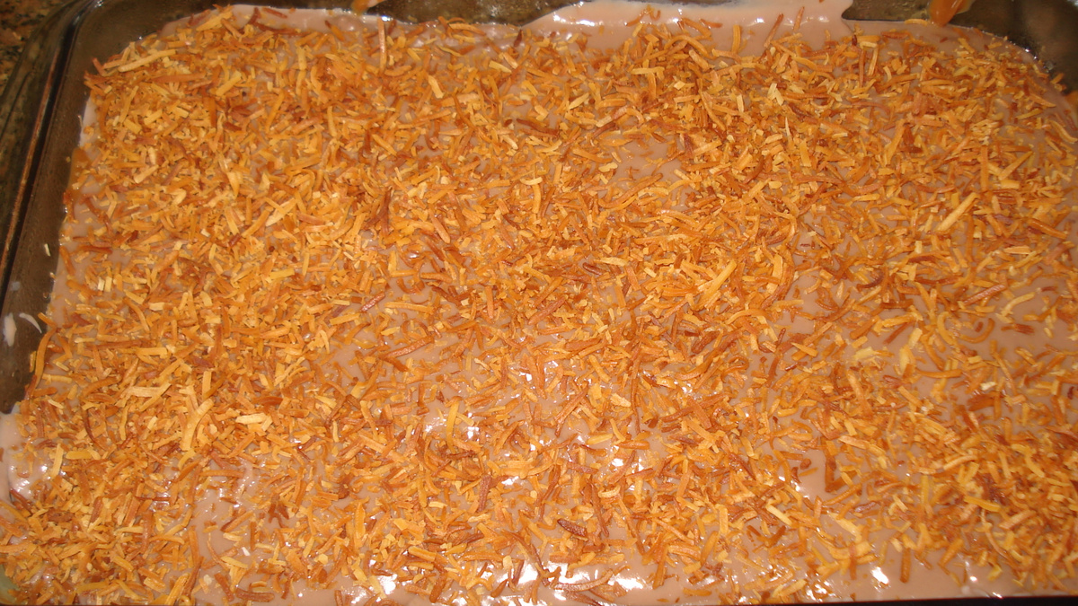 Pavê de doce de leite com chocolate