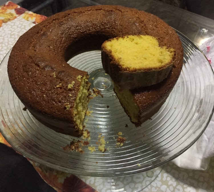 Bolo comum de trigo simples